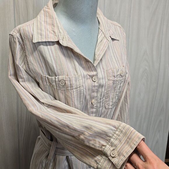 L.L. Bean | Button-down Shirt Dress - Picture 3 of 7